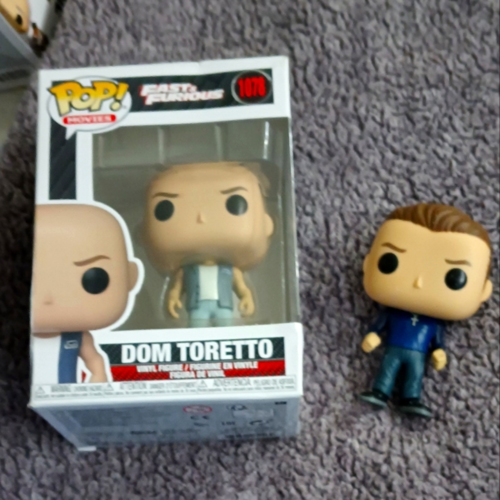 Funco pop Dom and Jakob Toretto #1078 #1079